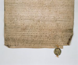 Ecclesiastical Deed of the Grand Duke of Moscow, Dmitry Donskoy, 1389